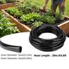 PVC Water Irrigation Hose Flexible 3/5mm Drip Irrigation Tubing Easy Installation 20m Irrigation Hose