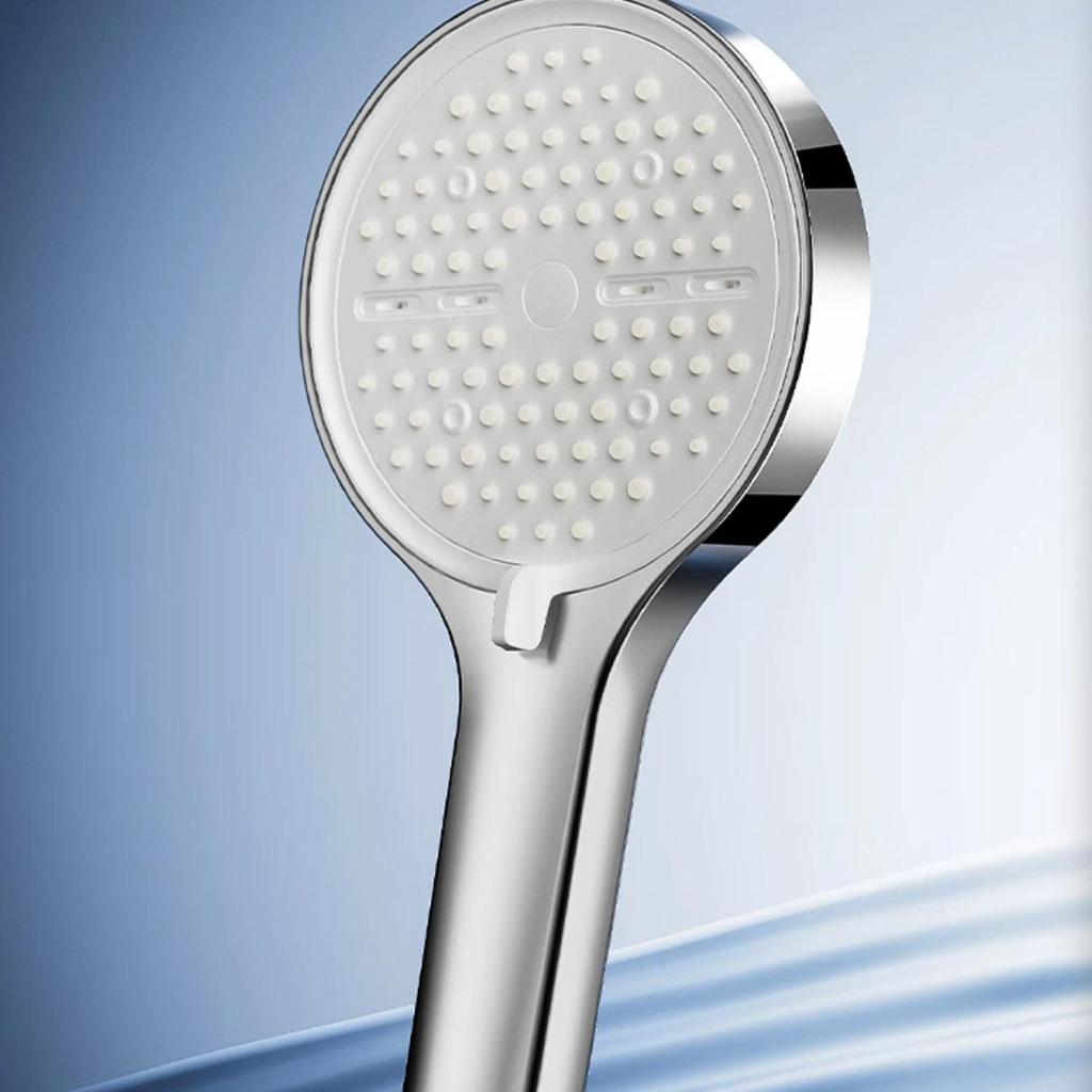 SUPOR Handheld Shower Head with Large Panel and Spray Gun, 1.5m Shower Hose, 3-Piece Shower Set