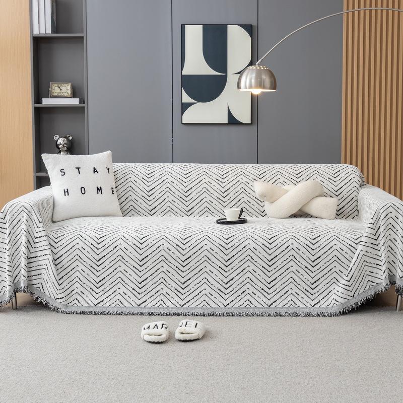 Chenille Sofa Towel One-piece Simple Modern Non-slip Four-season Universal High-end All-inclusive Universal Sofa Cover