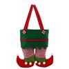 Home Grocery Bag Storage Dispenser Mesh Kitchen Organizer Chirstmas