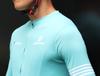 Morethan Cycling Jersey Road Bike Summer Windbreaker Long Sleeve (Light Blue/S/Men's) (Quick-Drying/Reflective Material/Pockets) LVP-016