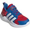 Adidas Marvel X  Lightorama Rnr Spider-Man Comfortable Kids Running Shoes Kids sneaker Blue Red JR2334