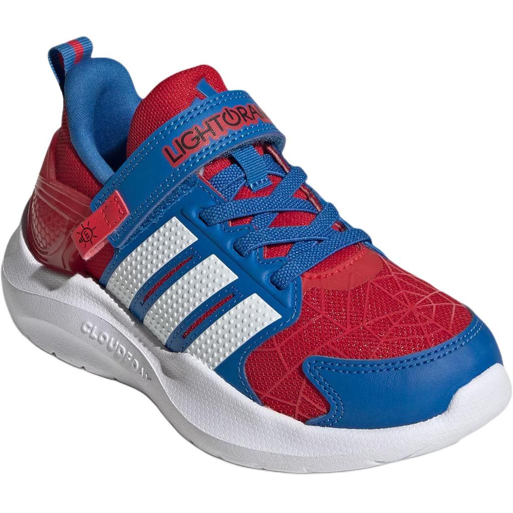 Adidas Marvel X  Lightorama Rnr Spider-Man Comfortable Kids Running Shoes Kids sneaker Blue Red JR2334