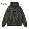 Casual Winter Hoodie Women Pet Pouch with Head Hole, Oversized Hooded Sweatshirt Puppy Zipper Pockets, Dog Cat Carrying Pullover Top for Fall