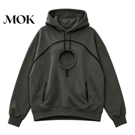 Casual Winter Hoodie Women Pet Pouch with Head Hole, Oversized Hooded Sweatshirt Puppy Zipper Pockets, Dog Cat Carrying Pullover Top for Fall