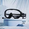 Professional Myopia Swim Goggles with Large Frame - Waterproof & Anti-Fog for Men and Women