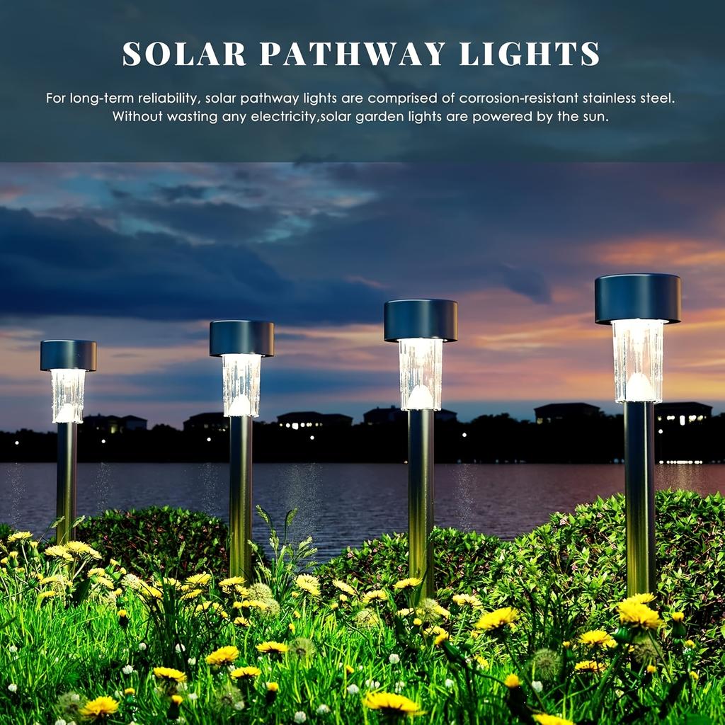 12pcs Solar Outdoor Lawn Lights, Decorative Outdoor Lawn Lights, Halloween Christmas, Holiday Decorative Lights, Suitable for Gardens, Courtyards
