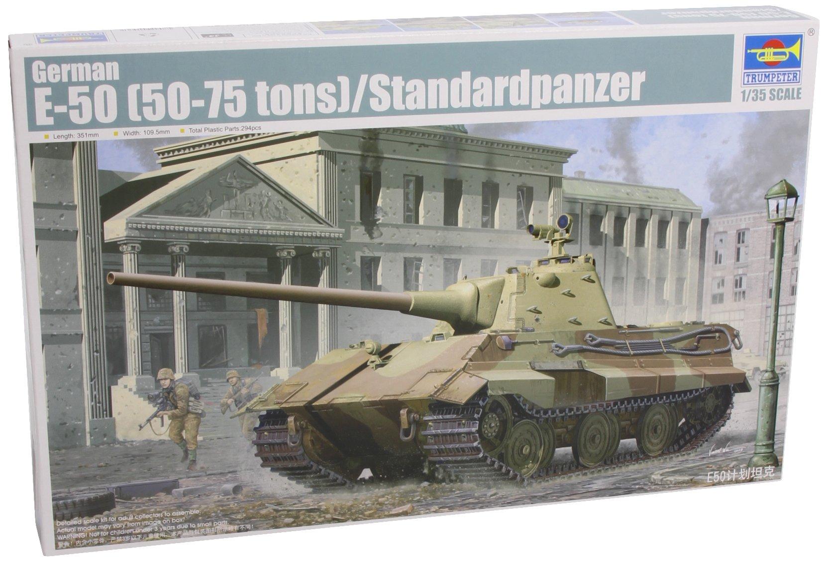 

Trumpeter 1/35 German E-50 Medium Tank Panther II Plastic Model