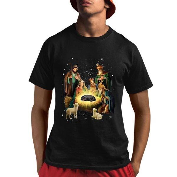 Christmas Miracle Moo Deng Shirt Unisex T-Shirt XXXXL