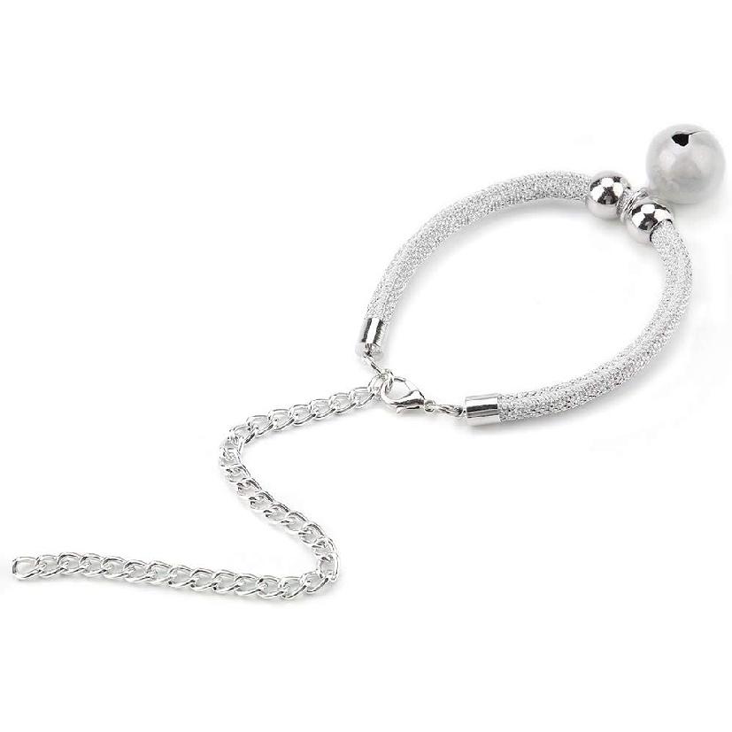 Japanese Pets Cat Collar Adjustable Kitty Kitten Necktie Nylon Necklace Grooming Accessories Pet Supplies with Bell Extension Chain for Wedding Party