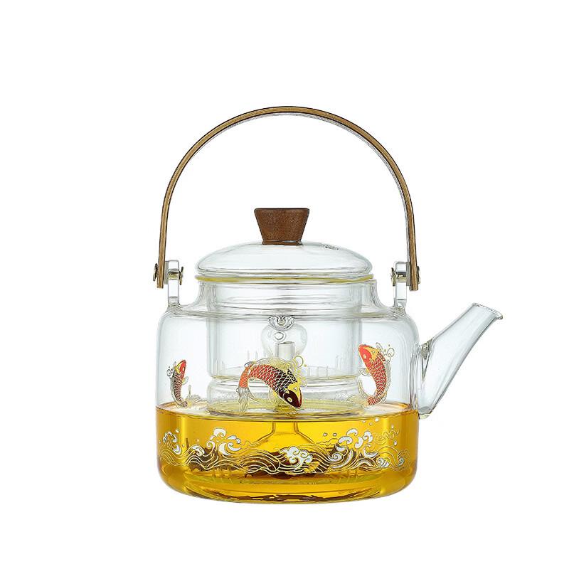 Hanyou Glass Teapot with Handle