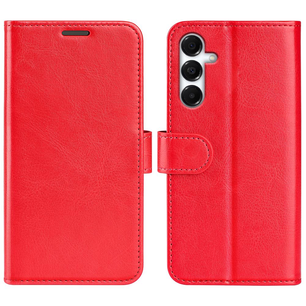 For Samsung Galaxy A17 Case Crazy Horse Texture Stand Leather Phone Cover