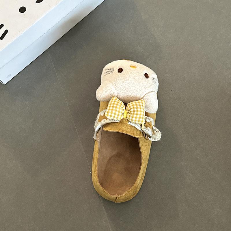Piaohong Cute KT Cat Casual Slippers Women Wear Thick-soled Comfortable and Versatile Bag Head Slippers In Autumn and Winter 2025