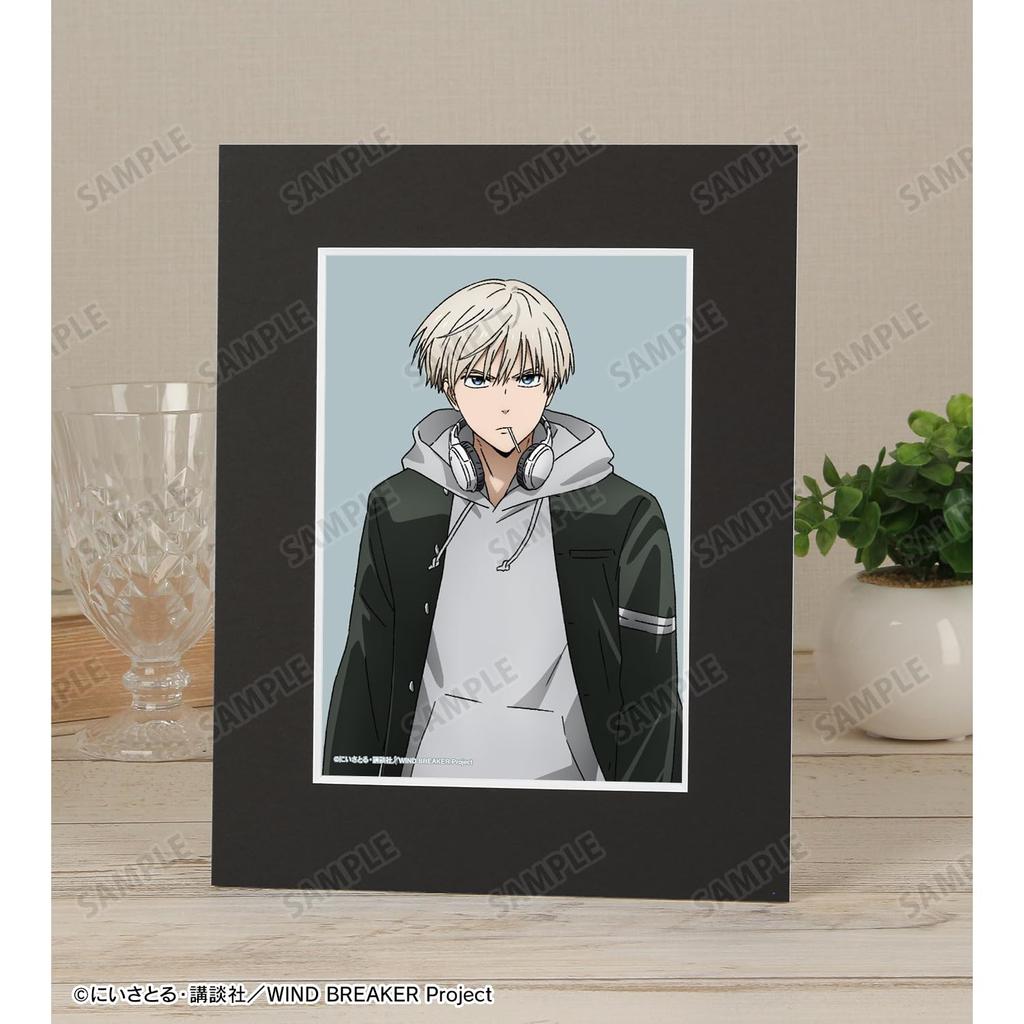 TV anime Kaji Ren Chara Fine Mat "WIND BREAKER"