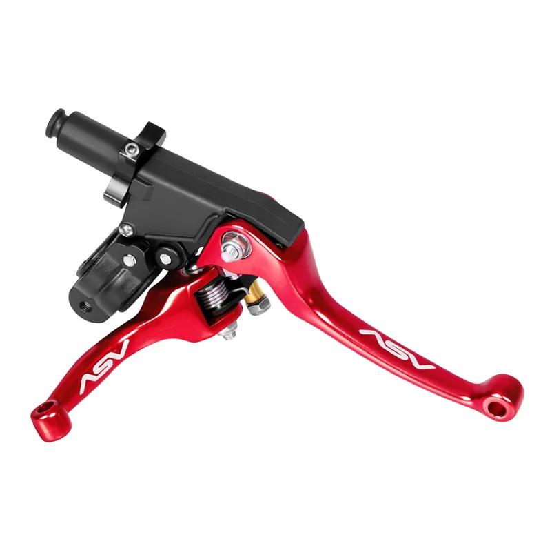 

Подходит для внедорожных мотоциклов Модифицированные аксессуары ASV Ручка противопадающего тормоза Ручка сцепления Рог CRF KLX YZF RMZ красный