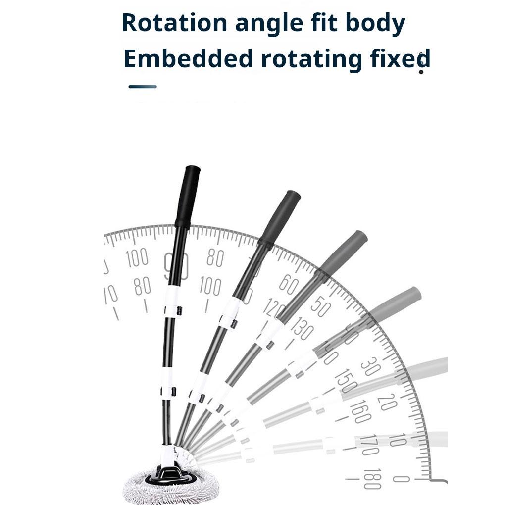 Aluminum Alloy Car Wash Brush With Rotatable Head For Effortless Cleaning And Detachable Brush Head