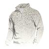 Felpa Casual da Uomo con Zip a 1/4 e Collo Alto con Stampa Leopardo per l'Uso Quotidiano