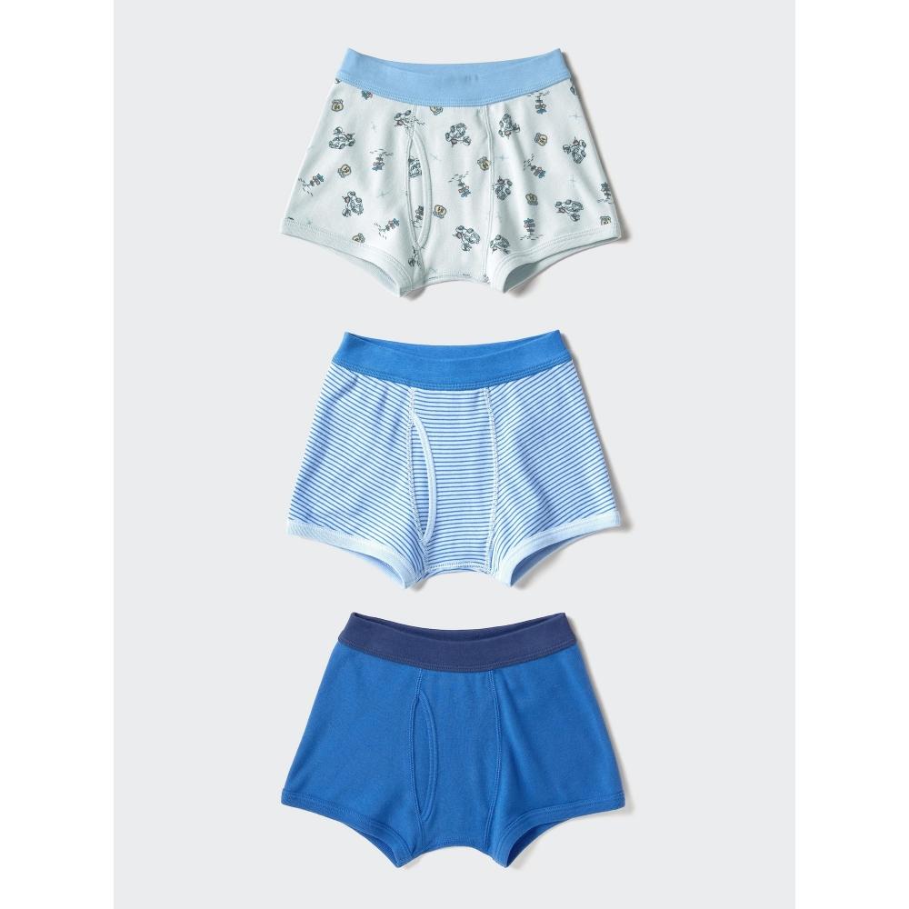 Uniqlo Japan Boys Boxer Brief 3 Disk Set