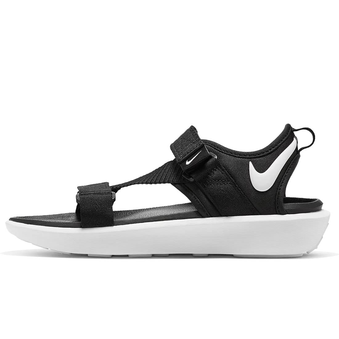 Nike WMNS VISTA SANDAL DJ6607 001 Vista Sandals Sport Sandals Women s Black/White (001) 23.0cm
