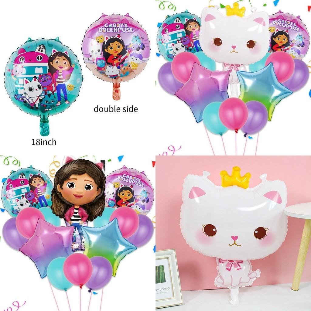 Animal Cat Balloon Birthday Party Supplies Gabby's Dollhouse