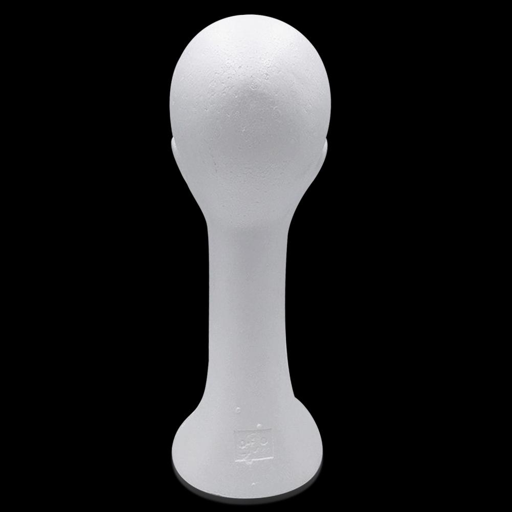 Foam Female Human Head Long Neck Mannequin Wig Hat Glasses Display Stand Model make up Women Training Head Kit Hair Tools