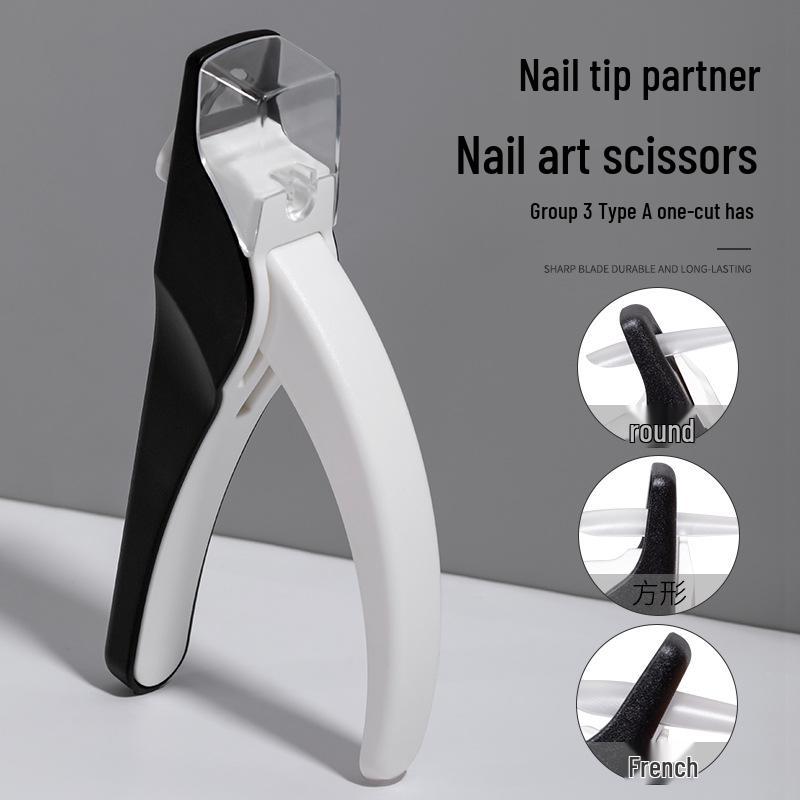 Multi-Functional French Tip Nail Shaping and Anti-Splash Clip Tool