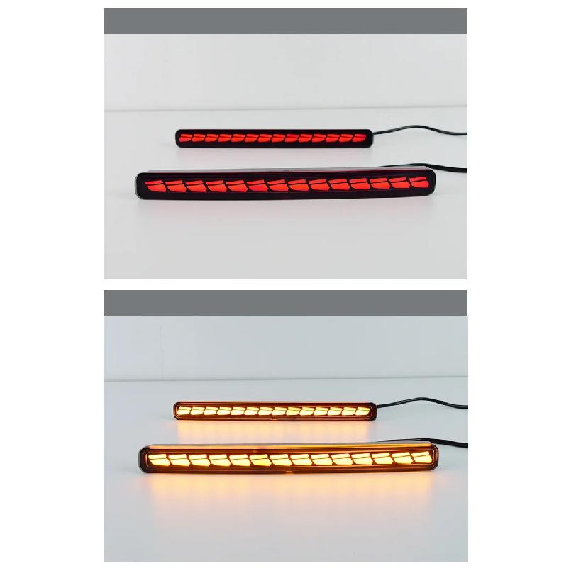 For Honda HR-V HRV/VEZEL 2022 2023 Low-end Car LED Rear Bumper Light Fog Lamp Brake Light DRL Dynamic Turn Signal Reflector