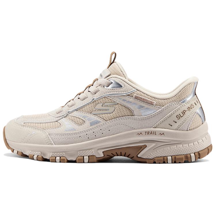 Skechers Outdoor Slip-Ins Camping Comfortable Versatile Supportive Lightweight Warm Low-Top Hiking Shoes Women sneaker Off-White 180355C-OFWT 35