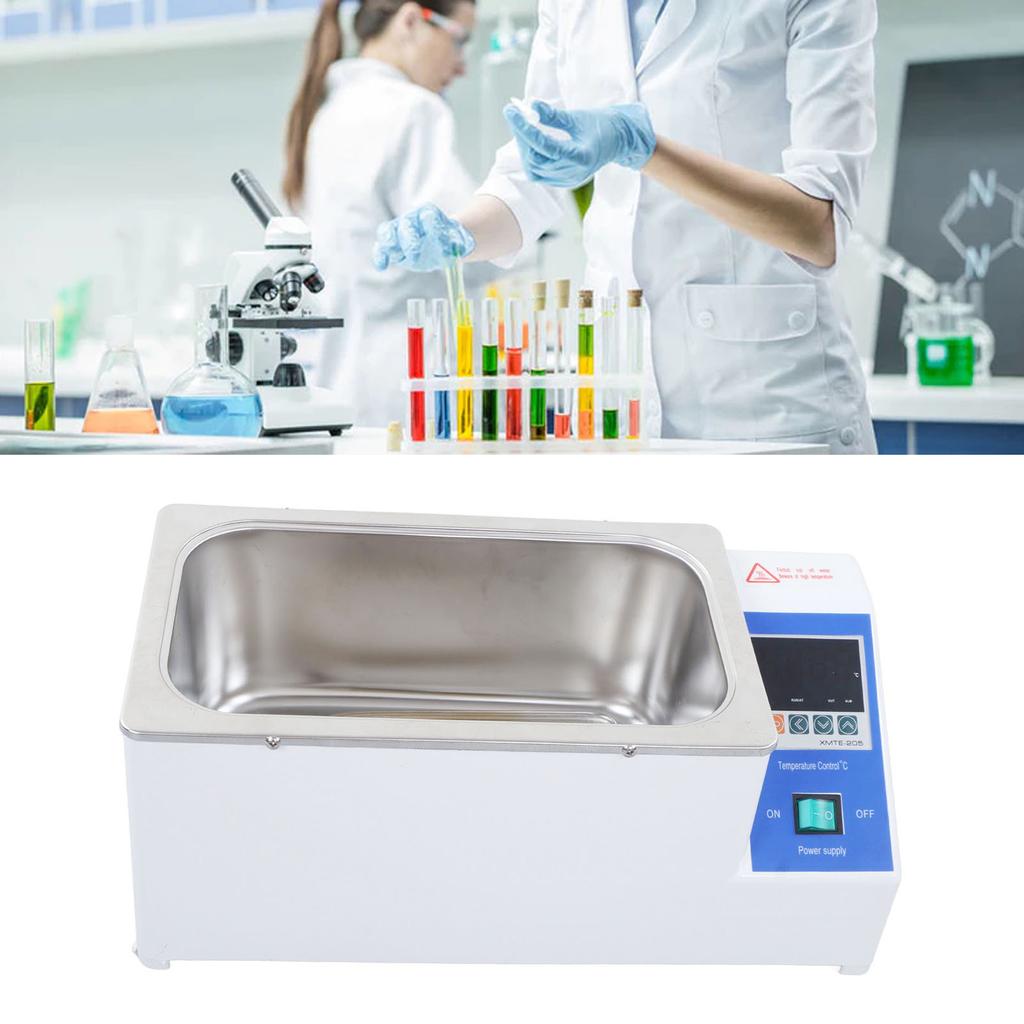 Digitales thermostatiches Wasserbad 600W 2-Loch Labor-Konstanttemperatur-Wasserbad-Behälter mit Timer