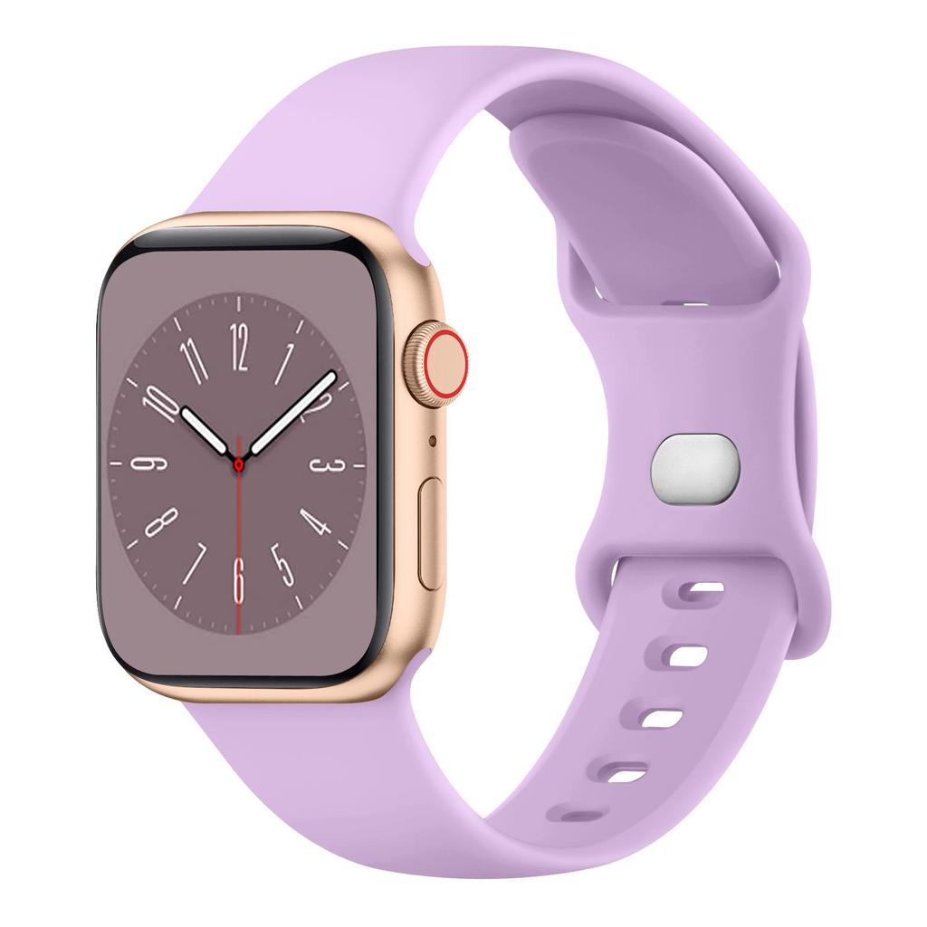 Soft Silicone Band for Apple Watch 10 9 8 7 6 5 4 3SE Strap Bracelet for iWatch Ultra 49mm 45mm 46 41mm 40mm 44mm 38mm 42mm Band