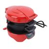 3 In 1 Breakfast Sandwich Maker Professional Fast Heat Up Automatic Temperature Control Prevents Sti