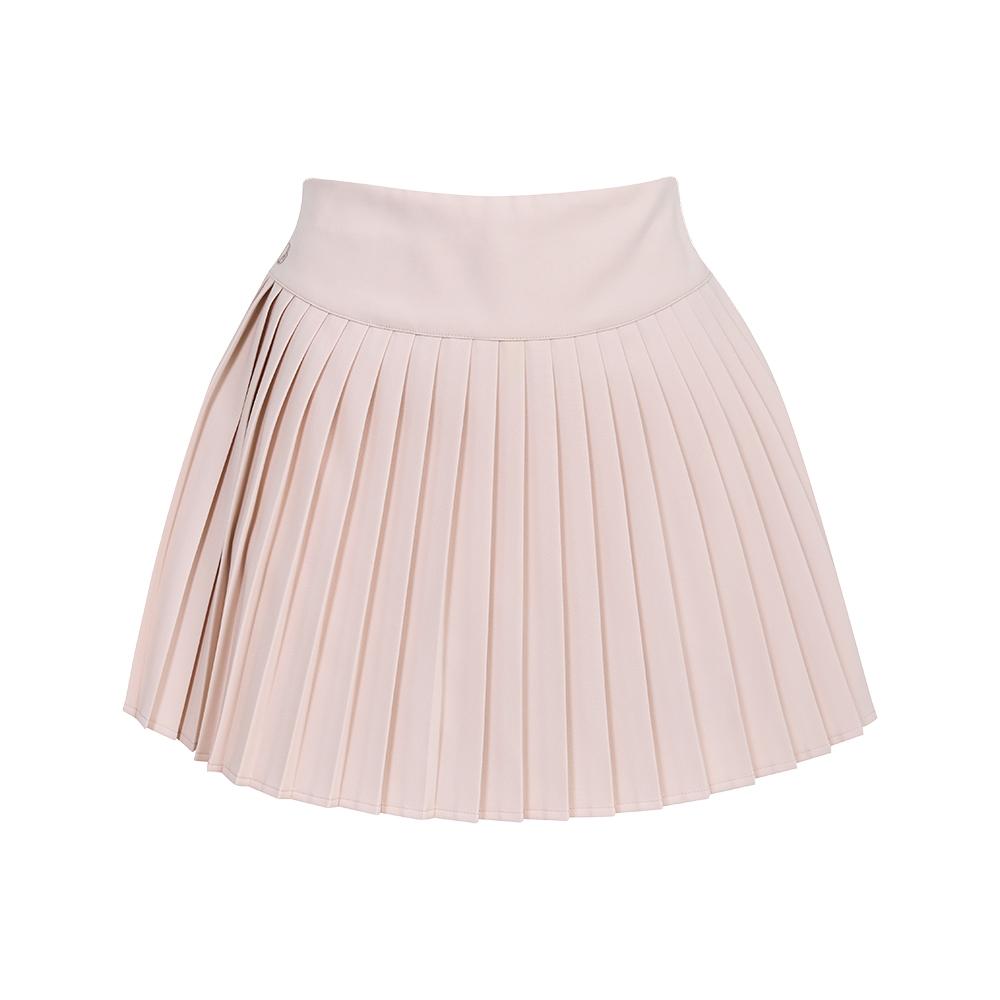J.JANE Simple Pleated Skirt (Beige)