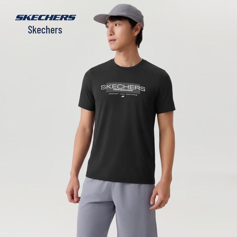 Skechers Men's Moisture-Wicking Short Sleeve T-Shirt