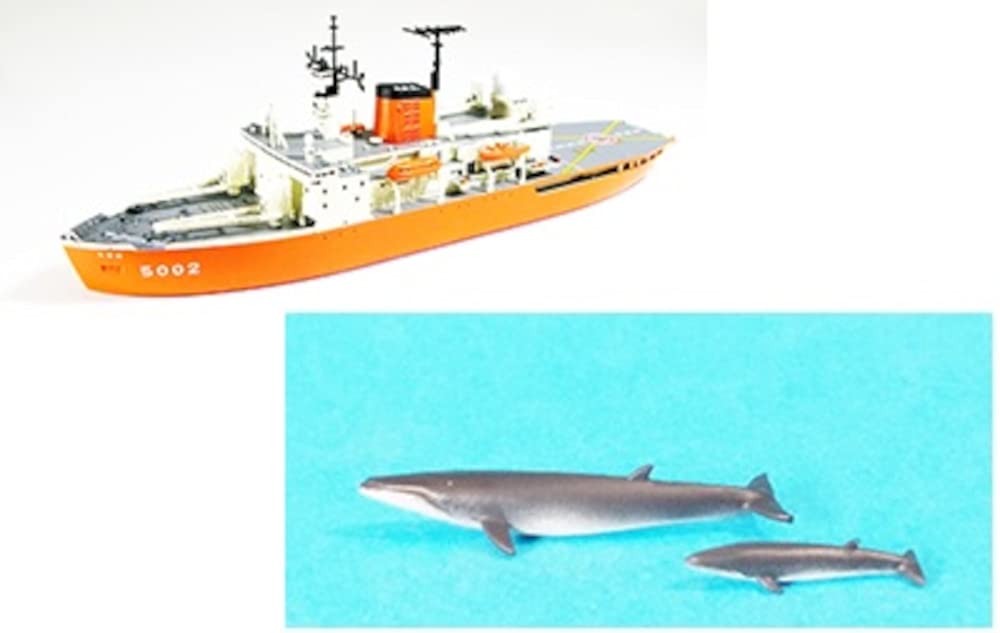 

Ледокол «Форсайт» «Сирасэ» AGB5002 со смоляным макетом кита Минке Пластиковая модель MYG2101 предмет ограниченного производства 1/700 (1/350 и 1/700) Производитель