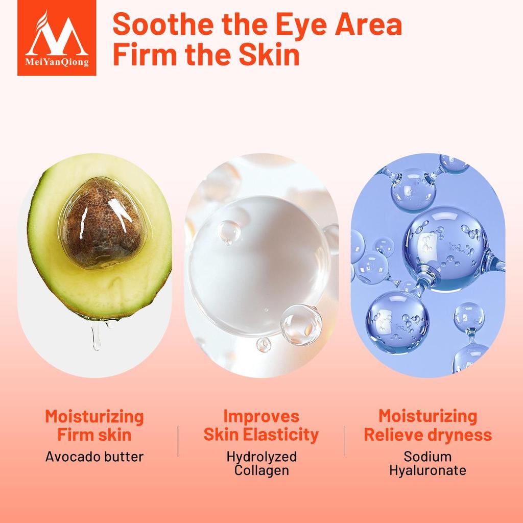 Anti-puffiness Black Dark Circle Remover Anti-Aging Eye Cream Advanced Repair øyekremer Fuktighetsgivende kollagen hudpleie
