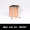 Stainless Steel Sugar Bowl and Milk Cup Set for Restaurant and Hotel Use