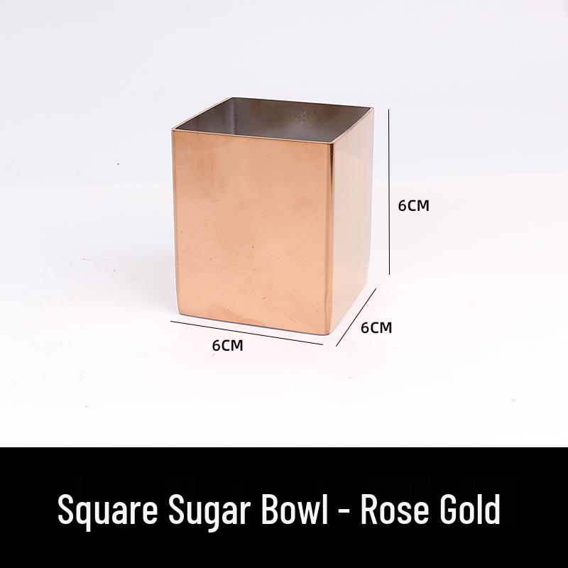 Stainless Steel Sugar Bowl and Milk Cup Set for Restaurant and Hotel Use