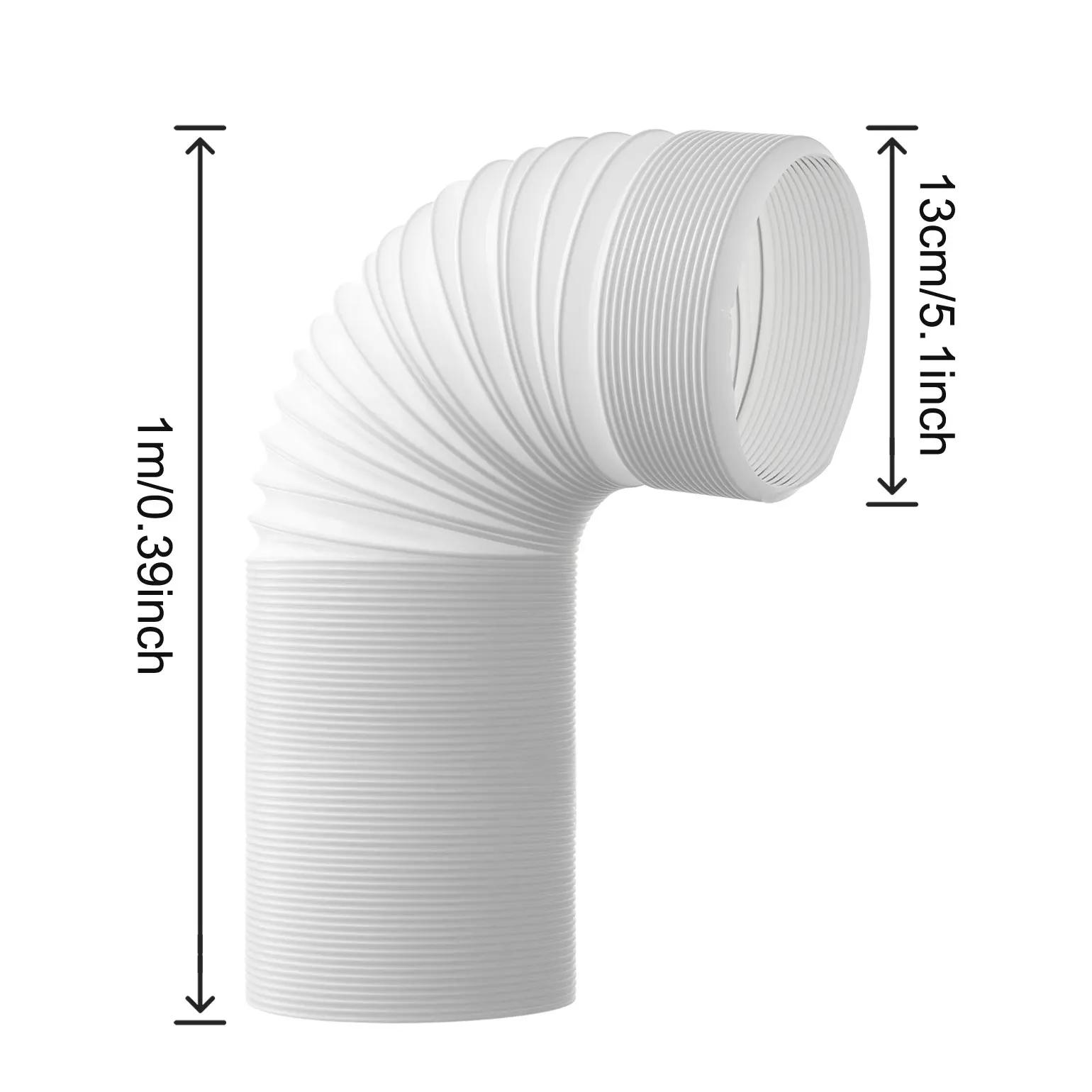 

150/130MM Vent Hose Duct Outlet Flexible Mobile Air Conditioning Accessories Telescopic Heat Exhaust Pipe Thickened Exhaust Pipe