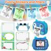 2,5 K Nette Kinder Sofortbildkamera 12MP Kinder Digitalkamera Kinder Sofortbildkamera mit 2,4 Zoll