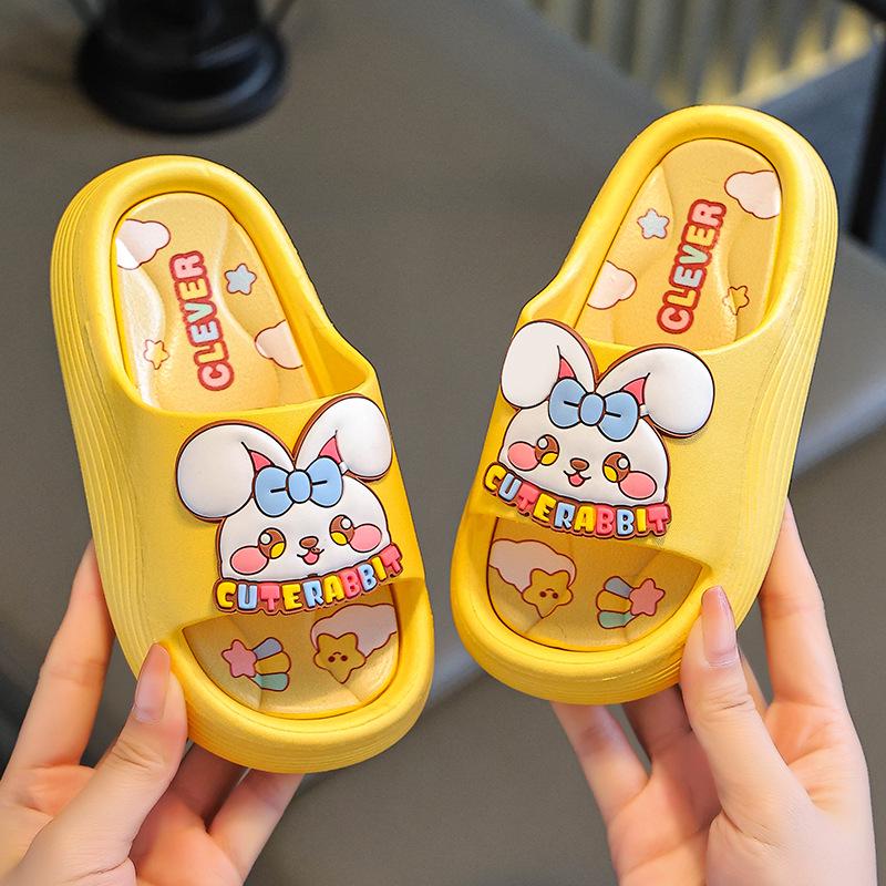 Jungen Cartoon Strand-Slipper - Sommer 2025, Indoor/Outdoor, Leicht, Rutschfest, Geruchlos, Weiche Sohle