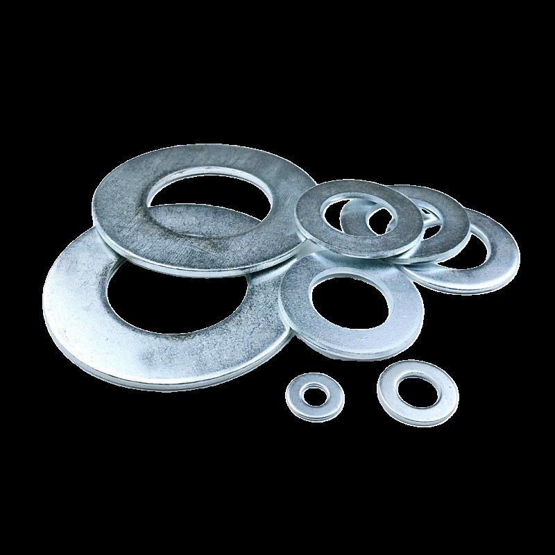 

Customizable Galvanized Flat Washer - Large & Thick, Sizes M3 to M45