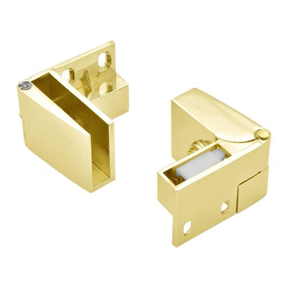 Self-closing Glass Door Hinge Zinc Alloy Cabinet Door Hinge New Frameless Clamp  Wardrobe Cupboard