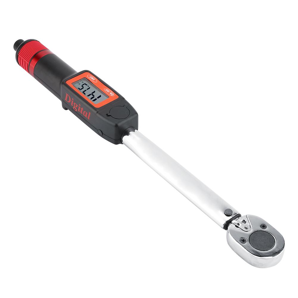 Digital Workshop Wrench 1/2"Sq Drive 40-200Nm measures 30-150 ft.lbs. in