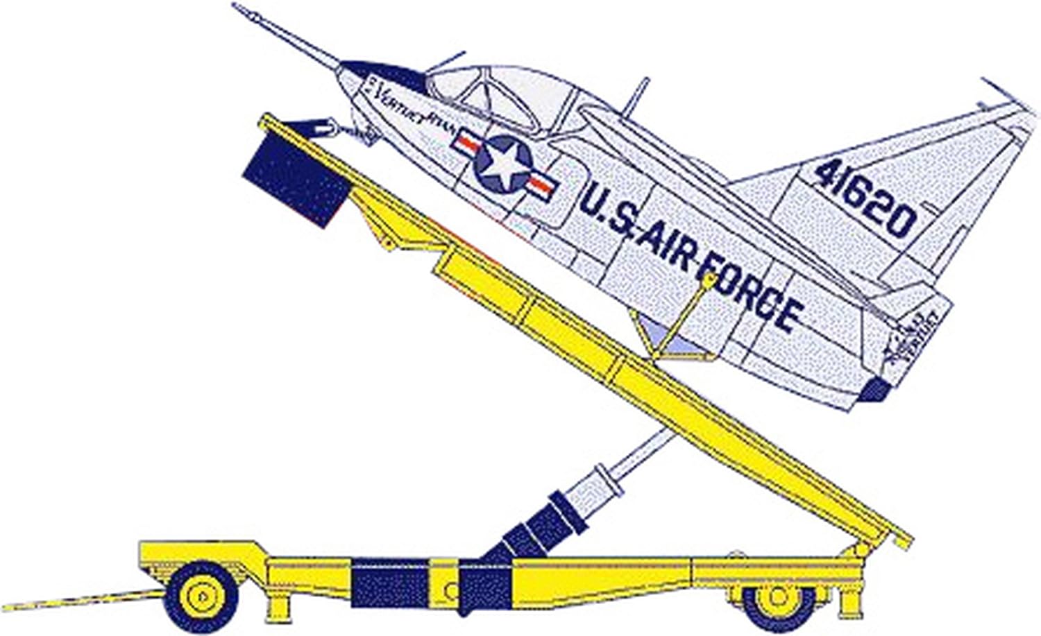 

Пластиковая модель Mach 2 Ryan Vertijet MA2GP021 1/72 X-13