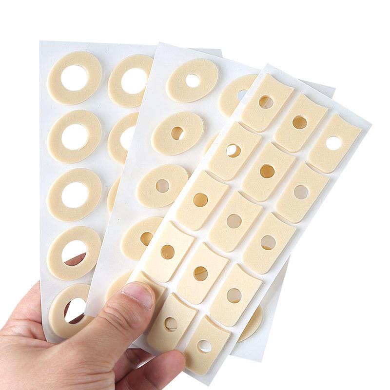 New 60pcs/4packs Callus Callus Cushions For Feet Bottom SelfAdhesive Corn Remover Pads Corn Patches for Toes Blister Pain Relief