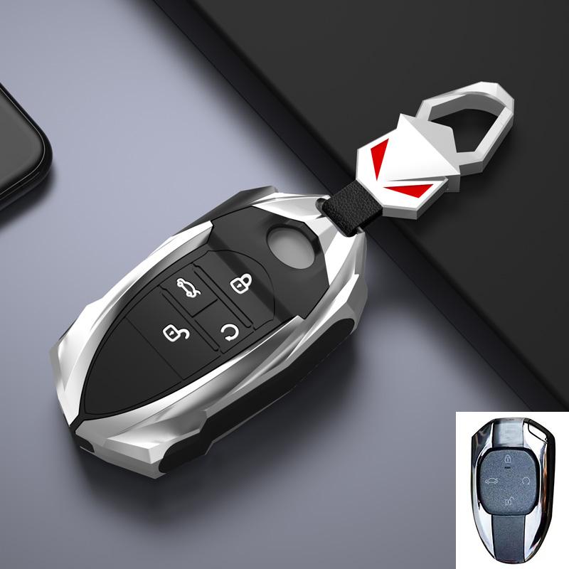 Zinc Alloy Auto Smart Key Fob Cover Case Housing Fit For Trumpchi Gac Empow J11 J12 J13 J14 J15 Gs8 Protector Auto Auto Accessories