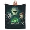 Hellraiser Pinhead Lament Blanket Quality Super Soft Bedding Throws Winter Boy Girl Home Decor Fluffy Bedspread