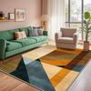 Modern Geometric Large Rugs for Living Room Decoration Nordic Style Home Carpet Light Luxury Bedroom Rug Non-slip Washable Mat