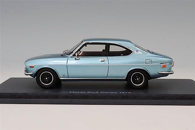 Schuco Mazda Rotary Light Blue PRO.R43 1/43 RX-2 1970-74 (Capella Coupe) [Resin]