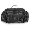 Multi-functional Fishing Gear Bag Waterproof Lure Rod Holder Waist Bag Sling Crossbody Pack Fishing Accessories Tackle Bag Outdoor Sports